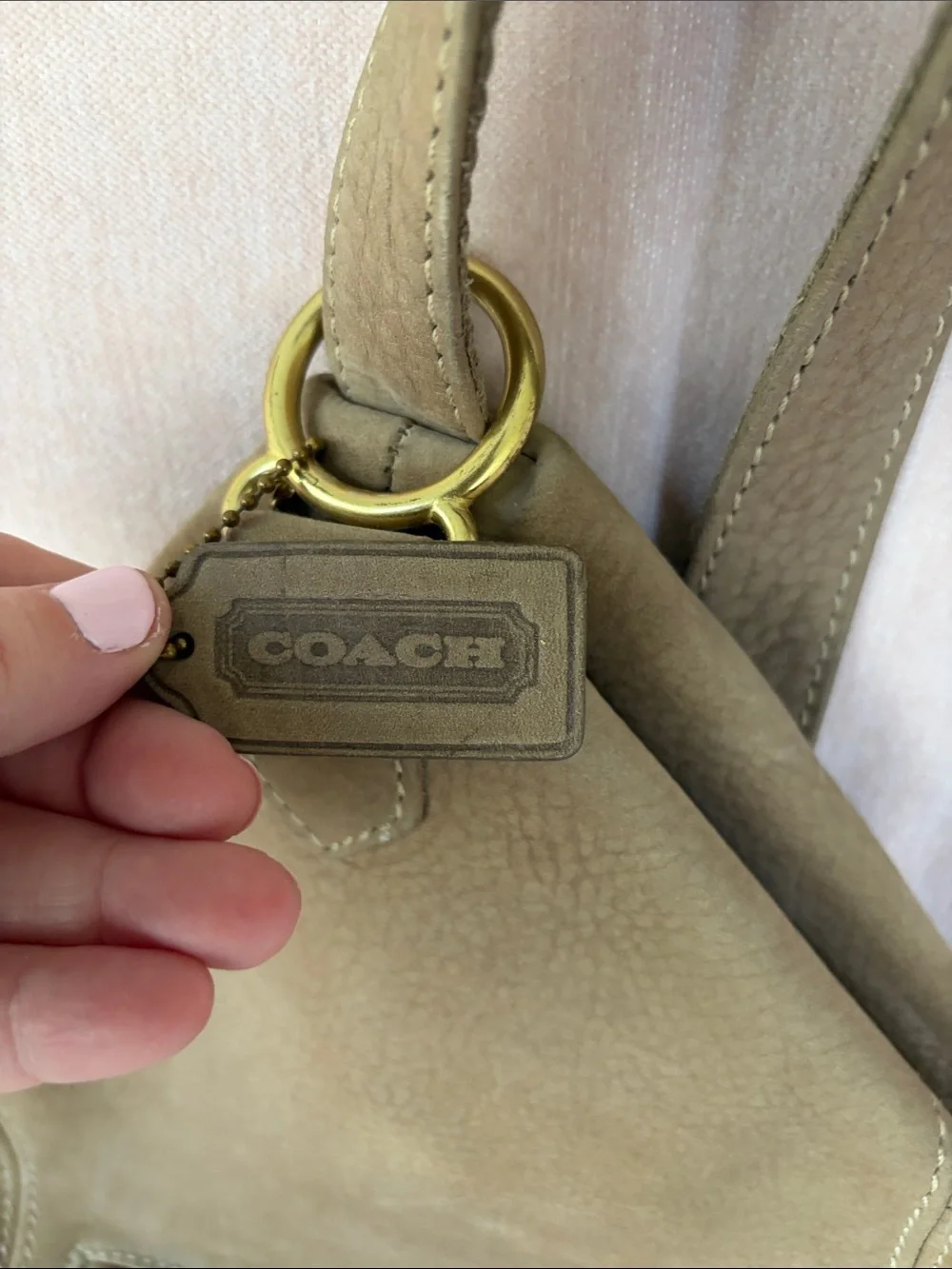 Vintage Coach Sonoma Flat Pack Sling Bag
